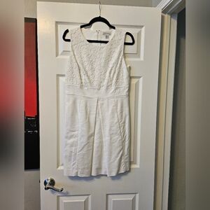White Sleeveless Dress